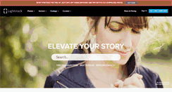 Desktop Screenshot of lightstock.com